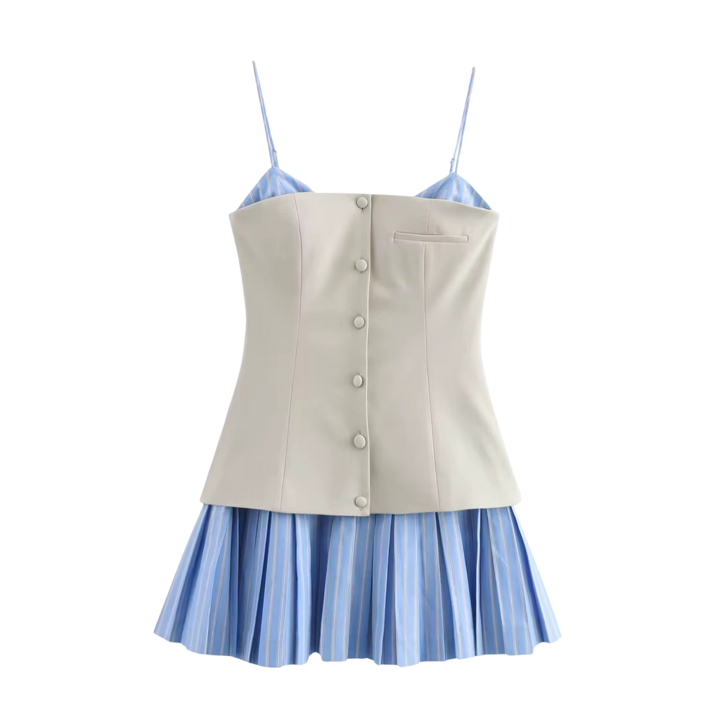 The Bleu Muse Dress