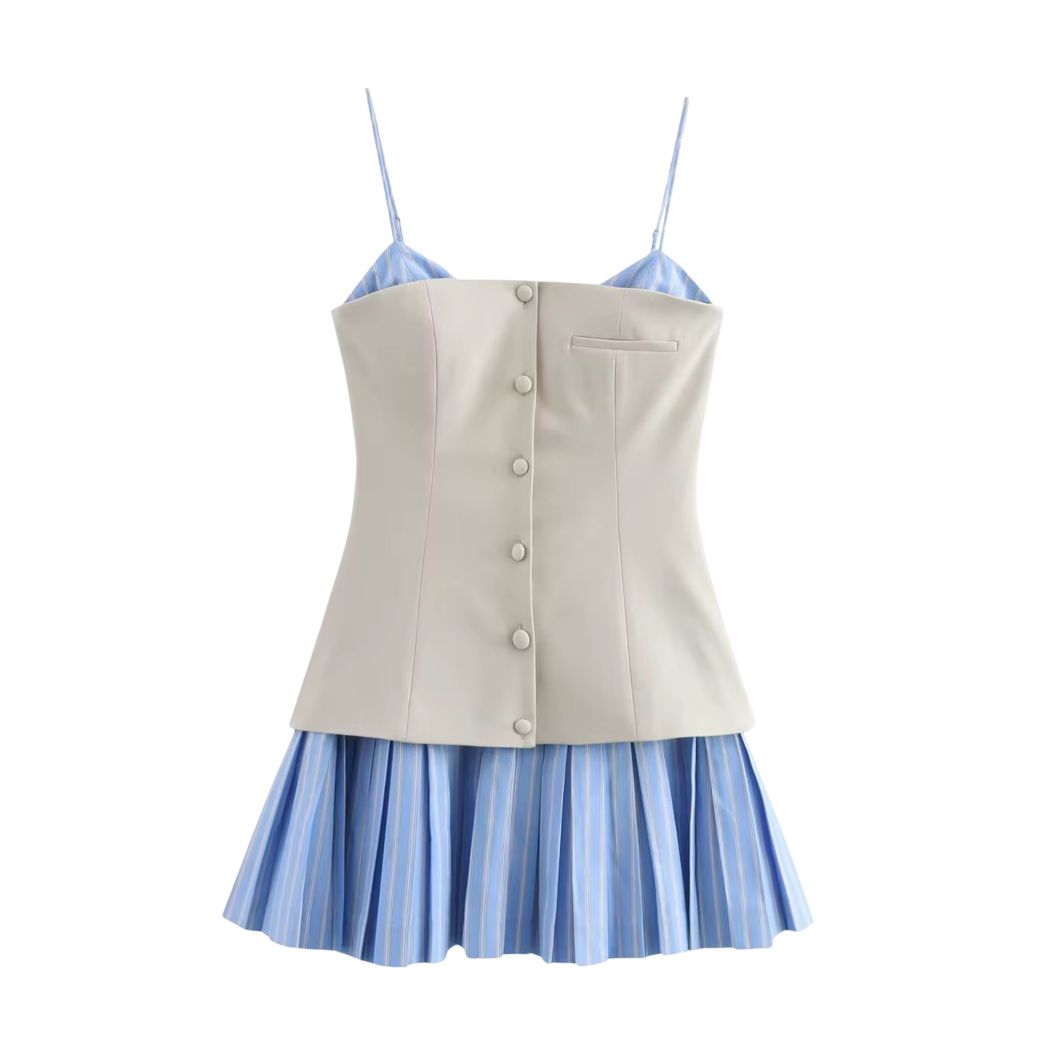 The Bleu Muse Dress